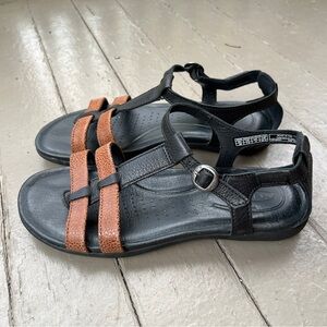 Keen Black and Brown Sandals